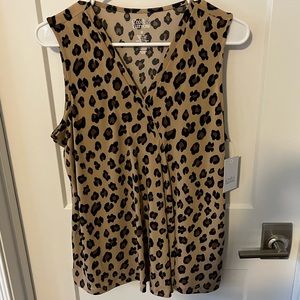 NWT Croft and Barrow Leopard Tank